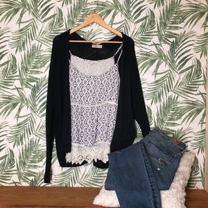 Skies Are Blue Cold Shoulder Top